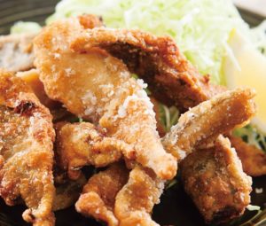 鯵竜田揚げ